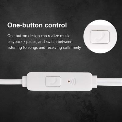 Lenovo HF170 Wired in Earphone with Mic Volume Control Lenovo HF170 Wired in Earphone with Mic Volume Control