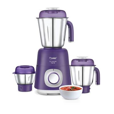 Prestige Supreme Mixer Grinder 750W ( With 3 Stainless Steel Jars ) 41372 Dillimall.com Prestige Supreme Mixer Grinder 750W ( With 3 Stainless Steel Jars ) 41372 Dillimall.com