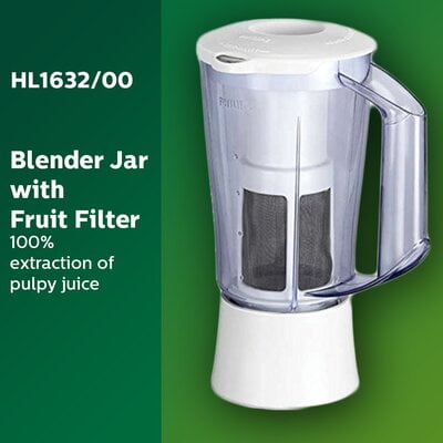 PHILIPS JMG 3JAR WITH FRUIT FILTER HL1632/00