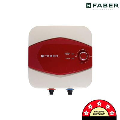 Faber Glitz 25 LTR. Storage Water Heater/Geyser (5 Star,2KW, Free Installation)