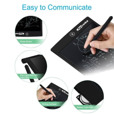 Portronics Ruffpad 8.5'' Re-Writable LCD Pad Portronics Ruffpad 8.5'' Re-Writable LCD Pad