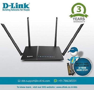 D-Link DIR-825 AC 1200 WI-FI Dual-Band Gigabit (LAN/WAN) Router D-Link DIR-825 AC 1200 WI-FI Dual-Band Gigabit (LAN/WAN) Router