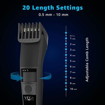 Vega VHTH-19 T-3 Beard Trimmer with Quick Charge