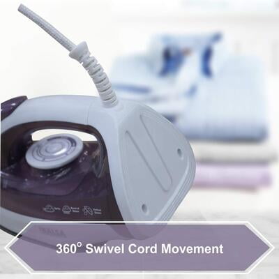 Inalsa Adora 1400 W Steam Iron (Purple, White) Inalsa Adora 1400 W Steam Iron (Purple, White)