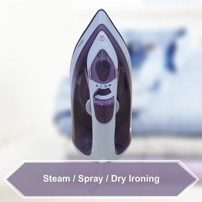 Inalsa Adora 1400 W Steam Iron (Purple, White) Inalsa Adora 1400 W Steam Iron (Purple, White)