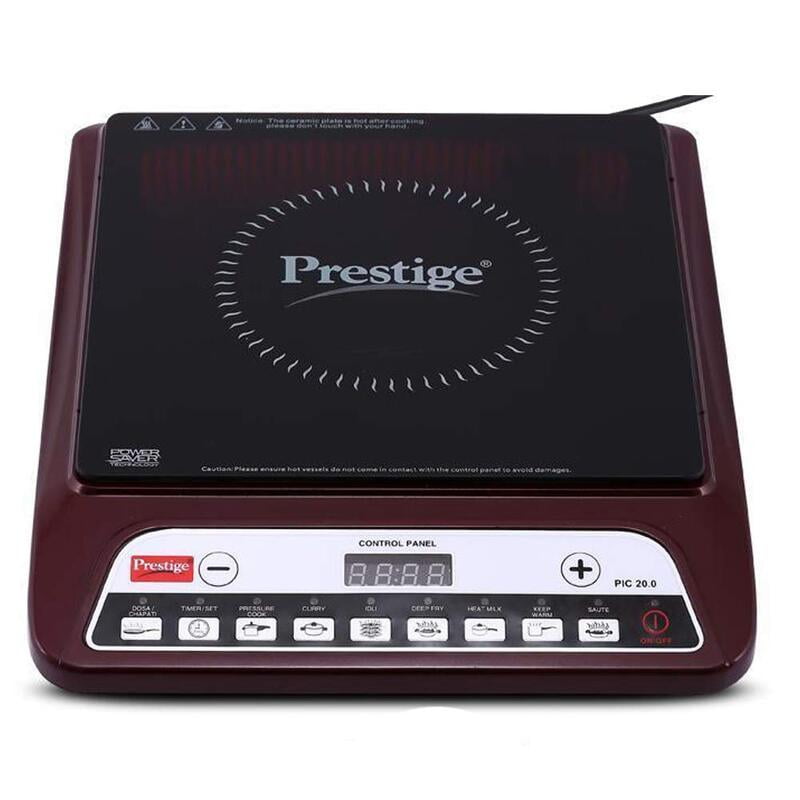 Prestige PIC 20 1200-W Induction Cooktop(Maroon) Prestige PIC 20 1200-W Induction Cooktop(Maroon)