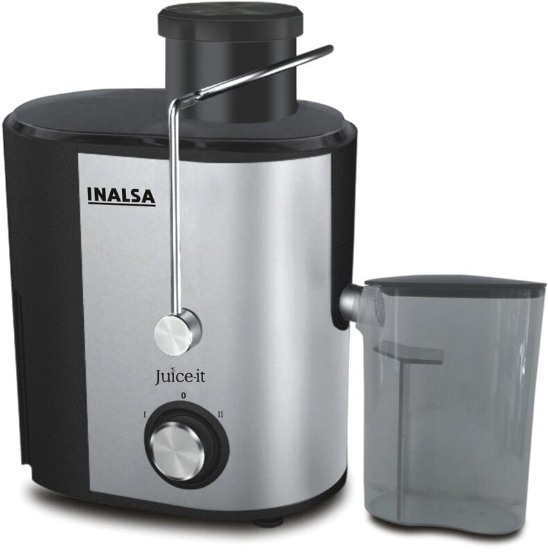 Inalsa Juice-it 500-Watt Juicer (Black/Grey) Inalsa Juice-it 500-Watt Juicer (Black/Grey)