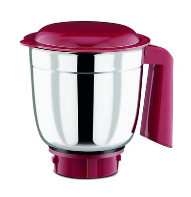 Bajaj Classic Mixer Grinder, 750W, 3 Jars (White and Maroon) Bajaj Classic Mixer Grinder, 750W, 3 Jars (White and Maroon)