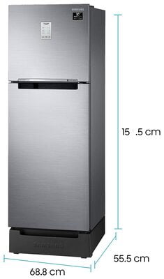 Samsung RT28T3822S8/HL 253 litre 2 Star Inverter Frost-Free Double Door Refrigerator Samsung RT28T3822S8/HL 253 litre 2 Star Inverter Frost-Free Double Door Refrigerator
