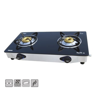 Inalsa Spark Stainless Steel 2B Gas Cooktop