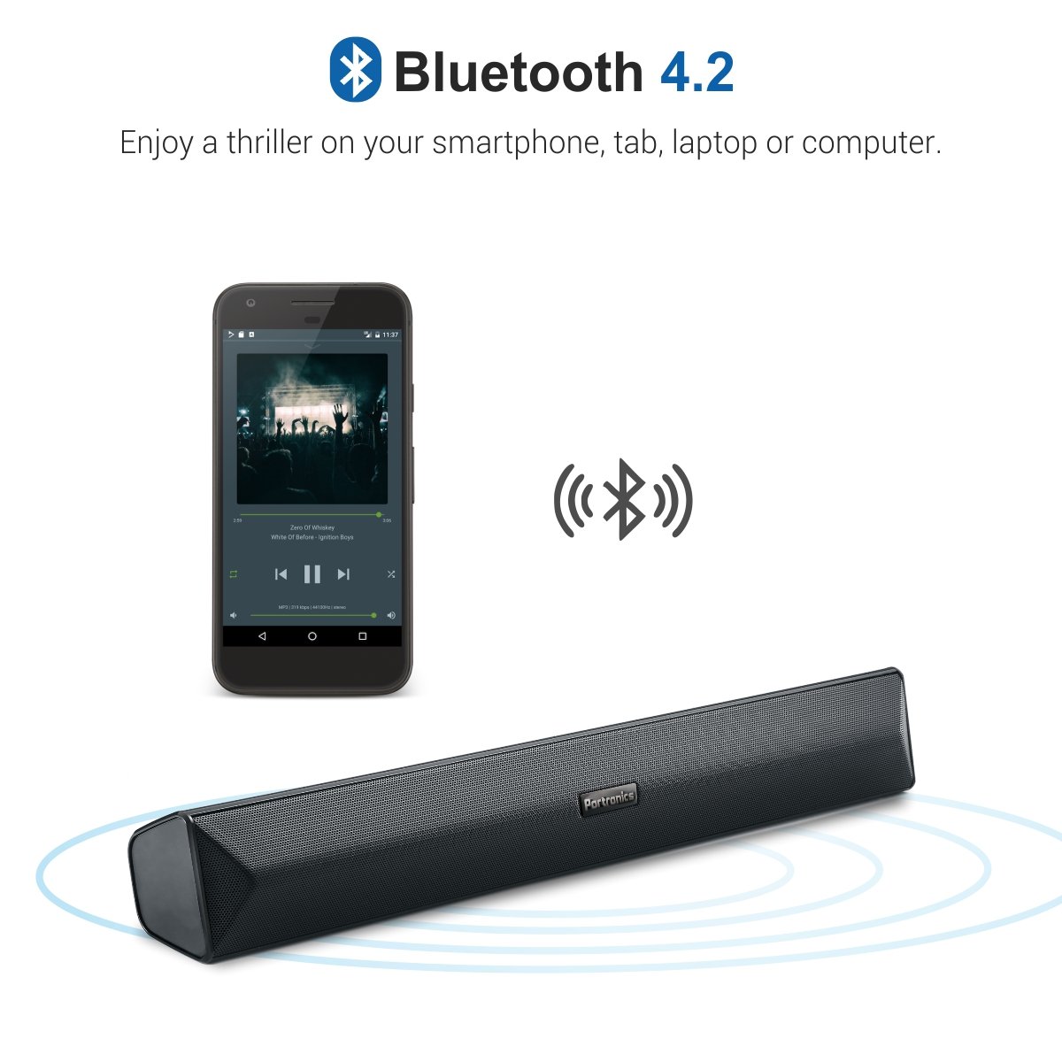 PORTRONICS PURE SOUND PRO BT III POR891 PORTRONICS PURE SOUND PRO BT III POR891