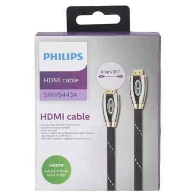 PHILIPS HDMI CABLE .9 M SWV9443A