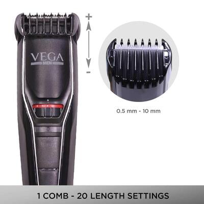 Vega VHTH-12 T-Style Beard Trimmer Black