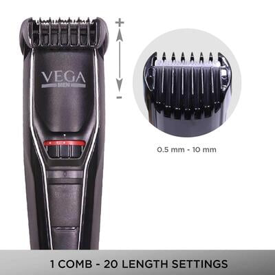 Vega VHTH-12 T-Style Beard Trimmer Black Vega VHTH-12 T-Style Beard Trimmer Black