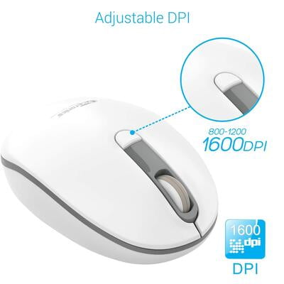 PORTRONICS WIRELESS MOUSE TOAD 11-GREY POR 016 PORTRONICS WIRELESS MOUSE TOAD 11-GREY POR 016