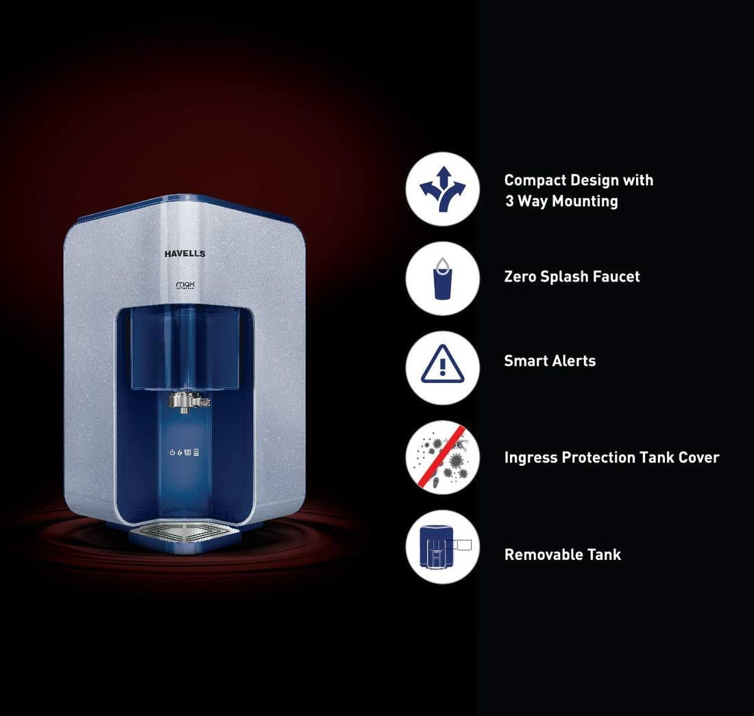 Buy HAVELLS WATER PURIFIER MAX ALKALINE lowest price at