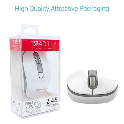 PORTRONICS WIRELESS MOUSE TOAD 11-GREY POR 016 PORTRONICS WIRELESS MOUSE TOAD 11-GREY POR 016