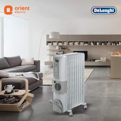 De'Longhi 12 Fin OFR Room Heater with PTC 3000-Watt Fan De'Longhi 12 Fin OFR Room Heater with PTC 3000-Watt Fan