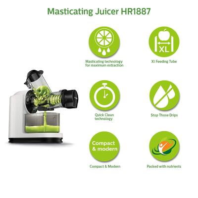 PHILIPS JUICER HR1887 PHILIPS JUICER HR1887