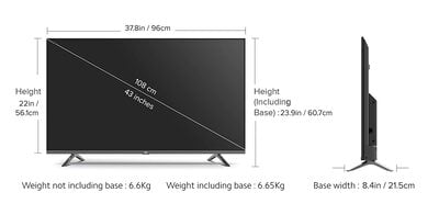 Mi 4A Horizon Edition 43 Inch HD Ready LED Smart Android TV Mi 4A Horizon Edition 43 Inch HD Ready LED Smart Android TV