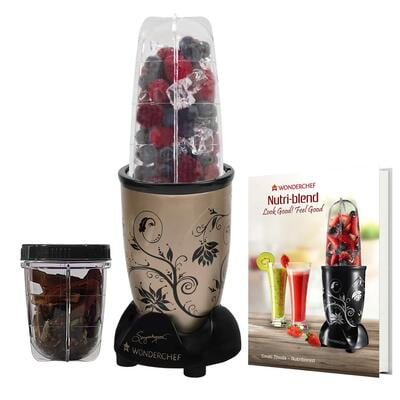Wonderchef Nutri-Blend 400 Watts 2 Jars Mixer Grinder Wonderchef Nutri-Blend 400 Watts 2 Jars Mixer Grinder
