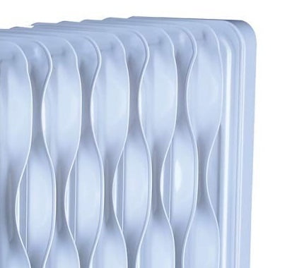 wave fin heater