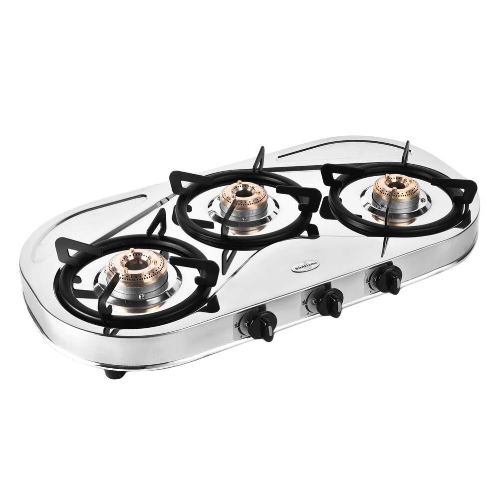 Sunflame gas stove 3 burner stainless steel cheap