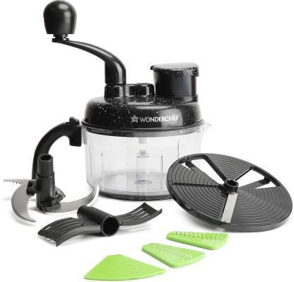 Wonderchef Turbo Chopper and Citrus Juicer with Dough Kneader Attachment