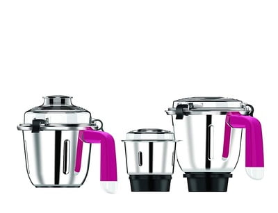 bajaj mixer grinder jar set