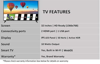 LG LED TV 32 Inch Smart With Bluetooth 32LM560 LG LED TV 32 Inch Smart With Bluetooth 32LM560