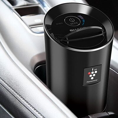 Sharp Plasmacluster Air Purifier IG-GC2E-B for Cars, Vans & SUVs (Metallic Black) Sharp Plasmacluster Air Purifier IG-GC2E-B for Cars, Vans & SUVs (Metallic Black)