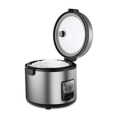 KENT Electric Rice Cooker SS-16021, 5 L-700 Watt (Silver)