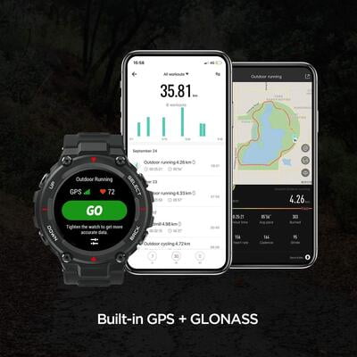 Huami Amazfit T-Rex Smart Watch with 20 Days Battery Life Huami Amazfit T-Rex Smart Watch with 20 Days Battery Life