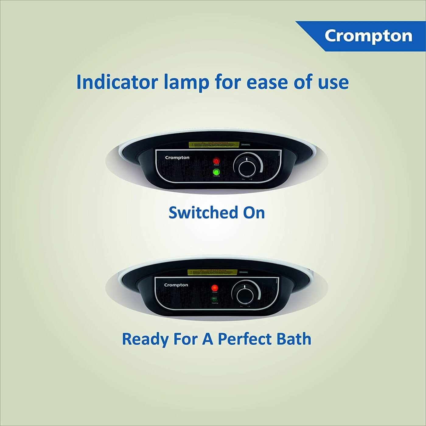 Buy CROMPTON AMICA ASWH-2015 Storage Water Heater 15 ltr Online on  Dillimall.Com