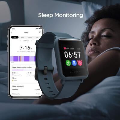 Amazfit Bip S Lite Smart Watch, 30 Days Battery Life - 8 Sports Modes Amazfit Bip S Lite Smart Watch, 30 Days Battery Life - 8 Sports Modes