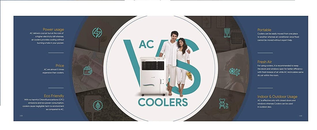 Buy Crompton Optimus 65-Litre Desert Cooler (White) lowest price