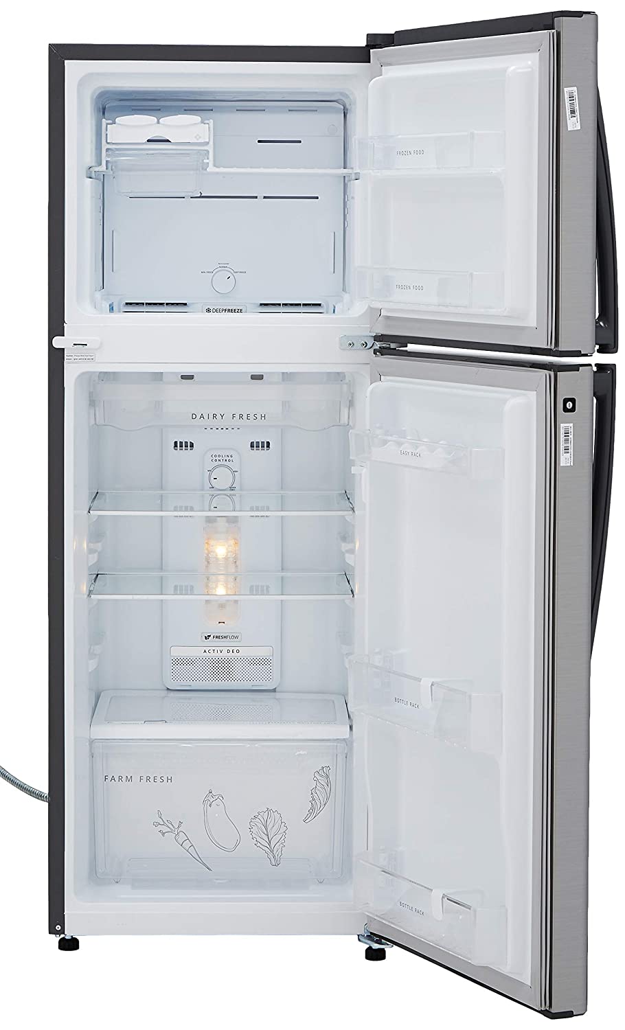 Whirlpool Refrigerator NEO 258LH CLS PLUS Chromium Steel 1S