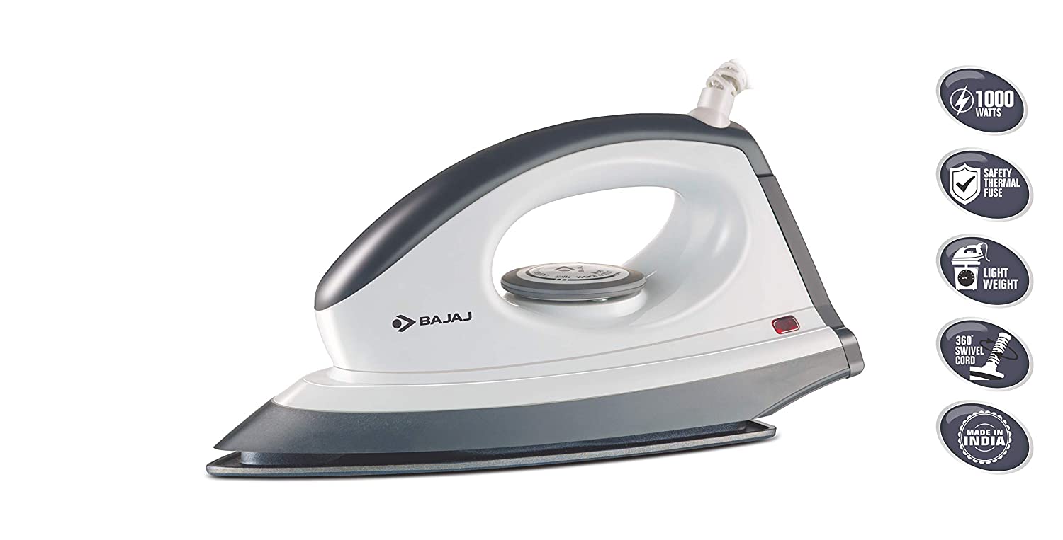 BAJAJ DRY IRON DX-8 L/W 440188 BAJAJ DRY IRON DX-8 L/W 440188