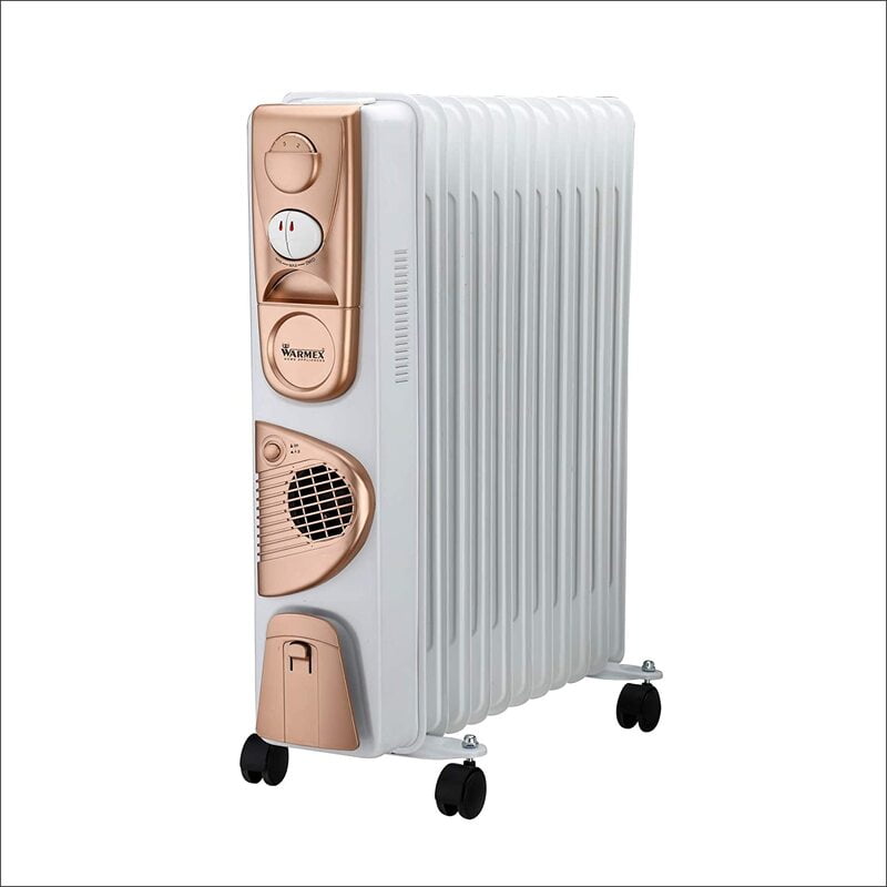 Warmex Oil Filled Radiator 11 Fin OFR With PTC Fan 2900 Watts Warmex Oil Filled Radiator 11 Fin OFR With PTC Fan 2900 Watts