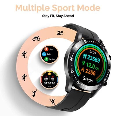 TAGG Kronos Waterproof Smartwatch with Multi Sport Mode