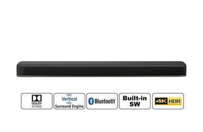 Sony HT-X8500 Single 2.1 Channel Soundbar with Dolby Atmos And In-Built Subwoofers