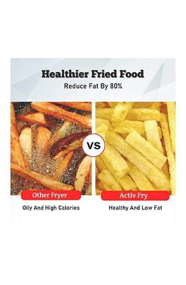 Inalsa Active Fry 4.2-Liter Fry Light Air Fryer Inalsa Active Fry 4.2-Liter Fry Light Air Fryer