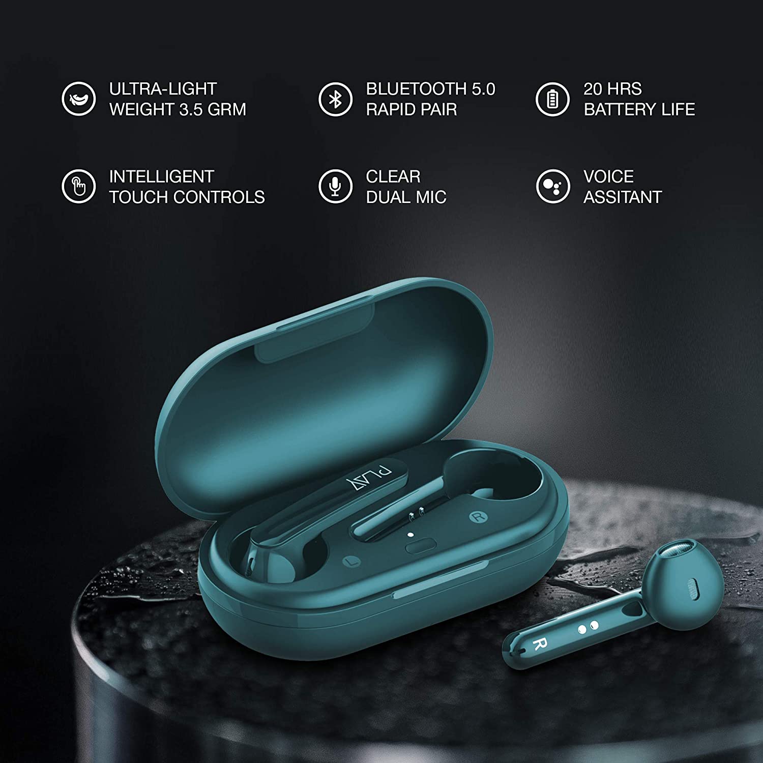 Playgo T44 Ultralight wireless Earbuds Playgo T44 Ultralight wireless Earbuds