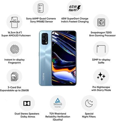 Realme 7Pro 6+128Gb Mirror Silver