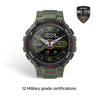 Huami Amazfit T-Rex Smart Watch with 20 Days Battery Life Huami Amazfit T-Rex Smart Watch with 20 Days Battery Life