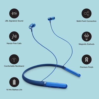 JBL I Live 200BT In-Ear Wireless Neckband Headphone