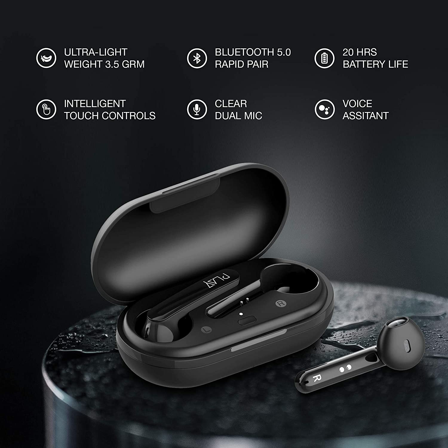 Playgo T44 Ultralight wireless Earbuds Playgo T44 Ultralight wireless Earbuds