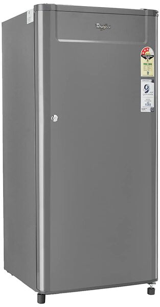 Whirlpool 190 L Direct Cool Single Door 3 Star Refrigerator  (Solid Grey, 205 GENIUS CLS PLUS 3S) 70659