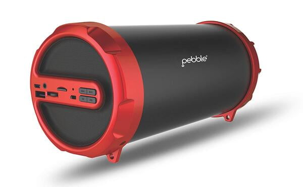 PEBBLE STROM RED BLUETOOTH SPEAKER PEBBLE STROM RED BLUETOOTH SPEAKER