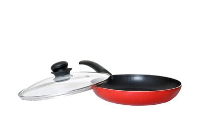 Inalsa Fry Mate LD, Non Sticky Fry Pan (Red)